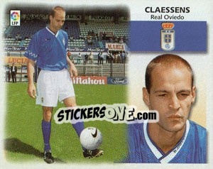 Cromo Claessens - Liga Spagnola 1999-2000 - Colecciones ESTE