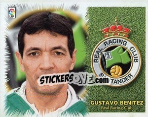 Figurina Gustavo Benitez (Entrenador) - Liga Spagnola 1999-2000 n. 341 - Colecciones ESTE