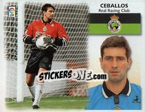 Sticker Ceballos - Liga Spagnola 1999-2000 - Colecciones ESTE