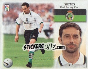 Cromo Sietes - Liga Spagnola 1999-2000 - Colecciones ESTE