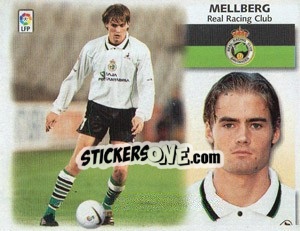 Cromo Mellberg - Liga Spagnola 1999-2000 - Colecciones ESTE