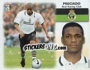 Sticker Preciado - Liga Spagnola 1999-2000 - Colecciones ESTE