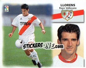 Cromo Llorens - Liga Spagnola 1999-2000 - Colecciones ESTE