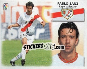Sticker Pablo Sanz - Liga Spagnola 1999-2000 - Colecciones ESTE