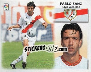 Sticker Pablo Sanz - Liga Spagnola 1999-2000 n. 375 - Colecciones ESTE
