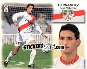 Cromo Hernandez - Liga Spagnola 1999-2000 - Colecciones ESTE