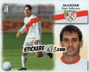Sticker Alcazar - Liga Spagnola 1999-2000 n. 377 - Colecciones ESTE