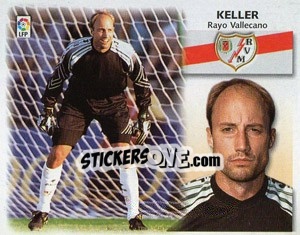 Cromo Keller - Liga Spagnola 1999-2000 - Colecciones ESTE