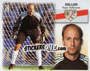 Sticker Keller - Liga Spagnola 1999-2000 n. 391 - Colecciones ESTE