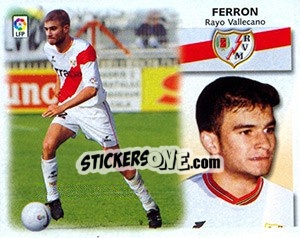 Cromo Ferron - Liga Spagnola 1999-2000 n. 393 - Colecciones ESTE