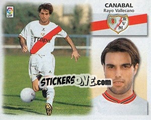 Cromo Canabal - Liga Spagnola 1999-2000 - Colecciones ESTE