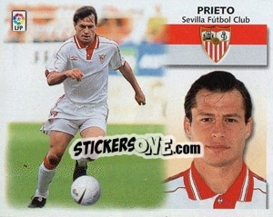 Sticker Prieto - Liga Spagnola 1999-2000 n. 404 - Colecciones ESTE