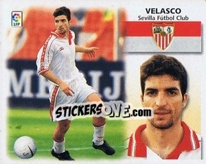 Cromo Velasco - Liga Spagnola 1999-2000 - Colecciones ESTE