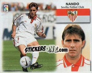 Sticker Nando - Liga Spagnola 1999-2000 n. 406 - Colecciones ESTE