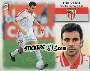 Cromo Quevedo - Liga Spagnola 1999-2000 - Colecciones ESTE