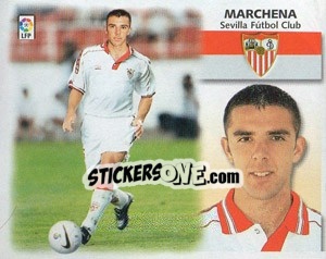 Sticker Marchena - Liga Spagnola 1999-2000 n. 411 - Colecciones ESTE