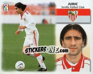 Sticker Juric - Liga Spagnola 1999-2000 n. 412 - Colecciones ESTE