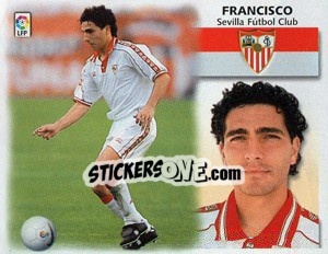 Sticker Francisco - Liga Spagnola 1999-2000 - Colecciones ESTE