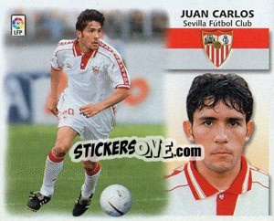 Sticker Juan Carlos - Liga Spagnola 1999-2000 n. 418 - Colecciones ESTE