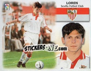 Cromo Loren - Liga Spagnola 1999-2000 - Colecciones ESTE