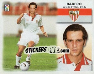 Cromo Bakero - Liga Spagnola 1999-2000 - Colecciones ESTE