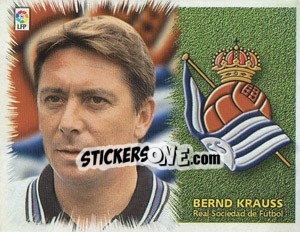 Sticker Krauss (Entrenador) - Liga Spagnola 1999-2000 n. 427 - Colecciones ESTE