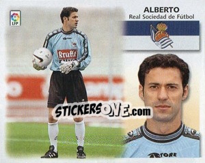 Sticker Alberto - Liga Spagnola 1999-2000 n. 428 - Colecciones ESTE