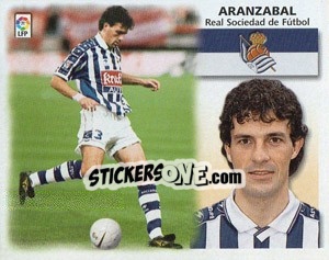 Cromo Aranzabal - Liga Spagnola 1999-2000 - Colecciones ESTE
