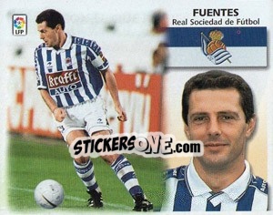 Sticker Fuentes - Liga Spagnola 1999-2000 - Colecciones ESTE