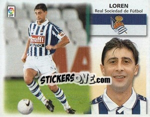 Cromo Loren - Liga Spagnola 1999-2000 n. 433 - Colecciones ESTE