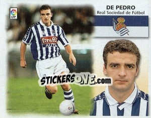 Sticker De Pedro - Liga Spagnola 1999-2000 n. 437 - Colecciones ESTE
