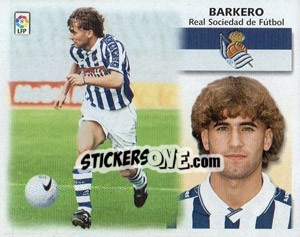 Cromo Barkero - Liga Spagnola 1999-2000 - Colecciones ESTE