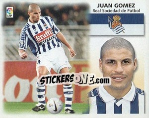 Figurina Juan Gomez - Liga Spagnola 1999-2000 - Colecciones ESTE