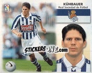 Sticker Kühbauer - Liga Spagnola 1999-2000 n. 441 - Colecciones ESTE