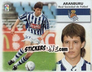 Cromo Aranburu - Liga Spagnola 1999-2000 - Colecciones ESTE