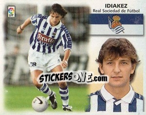 Cromo Idiakez - Liga Spagnola 1999-2000 n. 445 - Colecciones ESTE