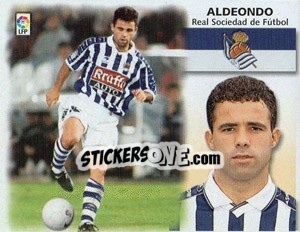 Cromo Aldeondo - Liga Spagnola 1999-2000 - Colecciones ESTE