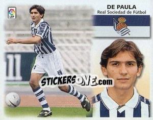 Sticker De Paula - Liga Spagnola 1999-2000 - Colecciones ESTE