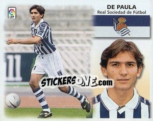 Sticker De Paula - Liga Spagnola 1999-2000 n. 447 - Colecciones ESTE