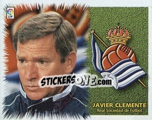 Sticker Clemente (Entrenador) - Liga Spagnola 1999-2000 n. 449 - Colecciones ESTE