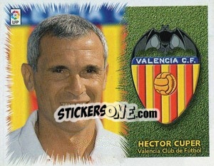Sticker Cuper (Entrenador) - Liga Spagnola 1999-2000 - Colecciones ESTE