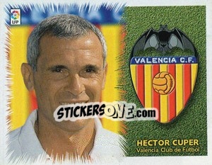 Cromo Cuper (Entrenador) - Liga Spagnola 1999-2000 n. 452 - Colecciones ESTE