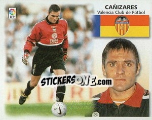 Sticker Cañizares - Liga Spagnola 1999-2000 n. 453 - Colecciones ESTE