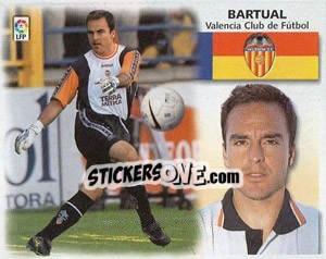 Cromo Bartual - Liga Spagnola 1999-2000 n. 454 - Colecciones ESTE