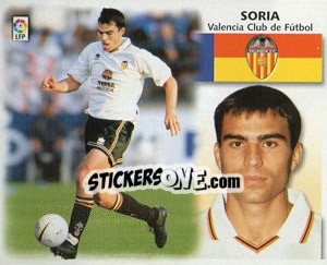 Cromo Soria - Liga Spagnola 1999-2000 - Colecciones ESTE