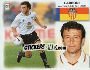 Cromo Carboni - Liga Spagnola 1999-2000 - Colecciones ESTE