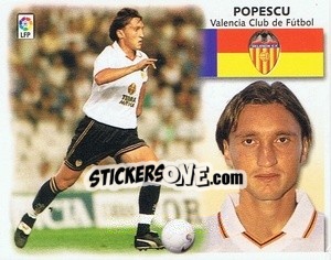 Sticker Popescu - Liga Spagnola 1999-2000 n. 462 - Colecciones ESTE