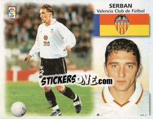 Cromo Serban - Liga Spagnola 1999-2000 - Colecciones ESTE