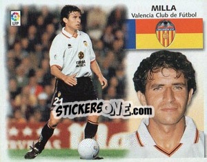 Cromo Milla - Liga Spagnola 1999-2000 - Colecciones ESTE