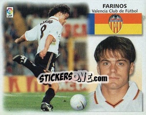 Sticker Farinos - Liga Spagnola 1999-2000 n. 469 - Colecciones ESTE